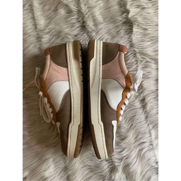 Madewell size 6.5M Court Sneakers in Nubuck and Recycled Leather - Picture 6 of 11